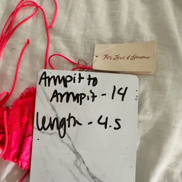 For Love and Lemons Women’s Medium Top Large Bottom Avalon Flemenco Set New NWT - Picture 10 of 10